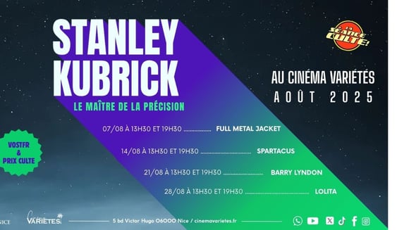 Séances cultes : Stanley Kubrick, le maître de la précision