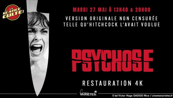La Séance Culte n°4/2025 : PSYCHOSE !