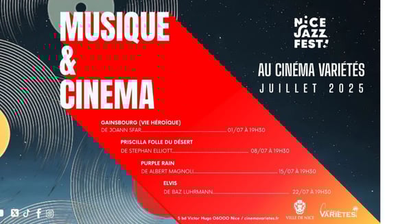 Séances spéciales : Musique et Cinéma à l'occasion du Nice Jazz Fest !