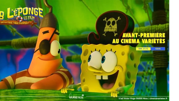 Avant-première Bob l'éponge - Un pour tous, tous pirates !
