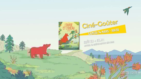 CINE GOÛTER ! L'Ourse et l'Oiseau