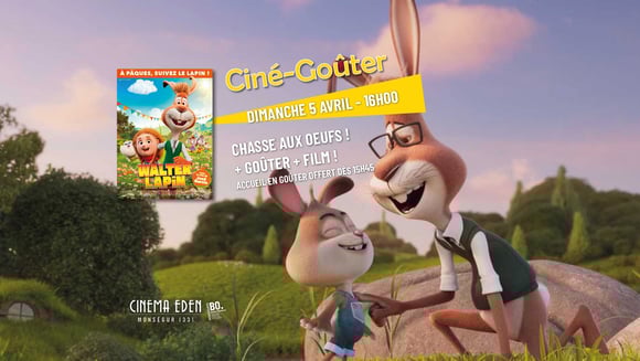 CINE GOÛTER ! Chasse aux oeufs de Pâques