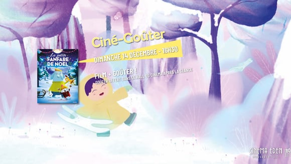 CINE GOÛTER ! La petite fanfare de Noël