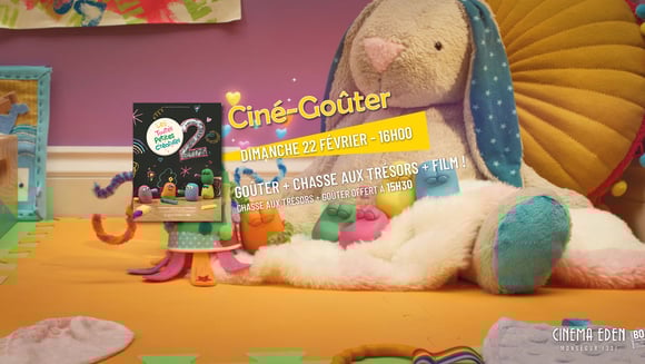 CINE GOÛTER ! Les toutes petites Créatures 2 + chasse aux trésors