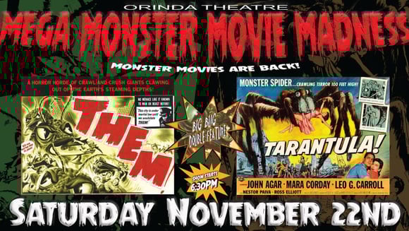 MEGA Monster Movie Madness - Them! & Tarantula!