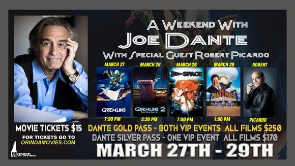 Joe Dante Weekend *** Fundraiser ***