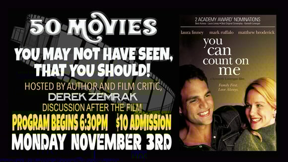Monthly Film Series - 50 Movies You May Not Have Seen, That You Should!