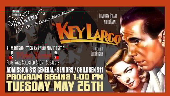 Orinda Theatre's Classic Movie Matinee, hosted by Film Critic, Matías Bombal (last Tuesday of each month) 