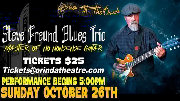 Blues at Orinda - Steve Freund Blues Trio