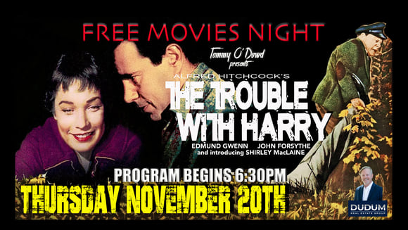 FREE MOVIE NIGHT - The Trouble With Harry
