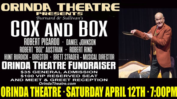 Cox and Box - Live Stage Play starring Robert Picardo 