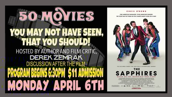 Monthly Film Series - 50 Movies You May Not Have Seen That You Should!