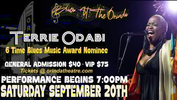 Blues at Orinda - Terrie Odabi