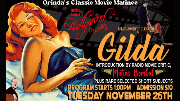 Orinda Theatre's Classic Movie Matinee (last Tuesday of each month)