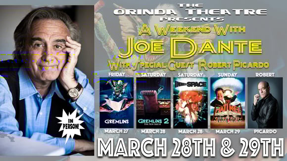 Joe Dante Weekend *** Fundraiser ***