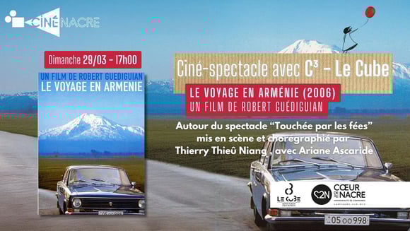 Ciné-spectacle avec C³ - Le Cube : Centre Culturel Coeur de Nacre