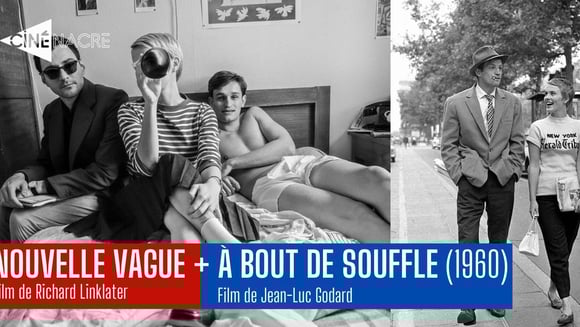 Soirée Linklater/Godard : "Nouvelle Vague" + "À bout de souffle"