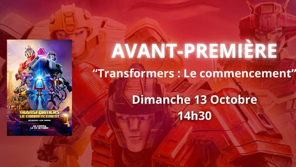 Transformers, le commencement 