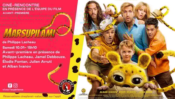 Ciné-rencontre Marsupilami