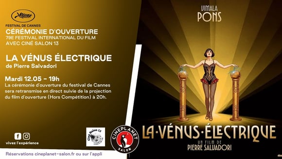 79e Festival de Cannes - Cérémonie et film d'ouverture en direct