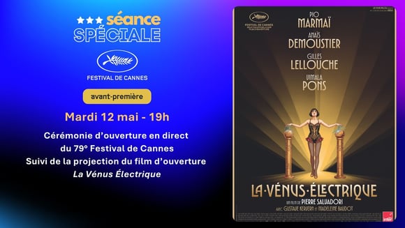 79e Festival de Cannes - Cérémonie et film d'ouverture en direct