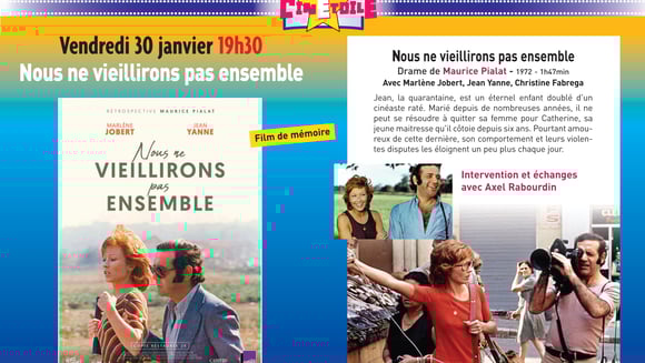 Nous ne vieillirons pas ensemble 