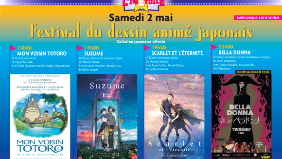 Festival du dessin animés  Japonais 