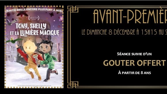 Avant première : Tony Shelly et la lumière magique