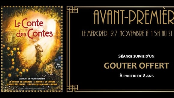 AVANT-PREMIERE : LE CONTE DES CONTES, les films de Youri Norstein