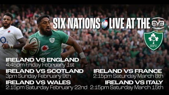 Six Nations Live at the EYE Cinema 