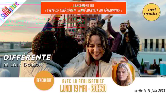 Lancement cycle ciné-débats santé mentale au Sémaphore