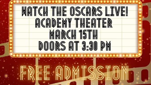 The Oscars live at Academy Theater