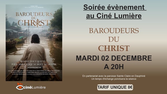Soirée "Baroudeurs du Christ" mardi 02 décembre à 20h
