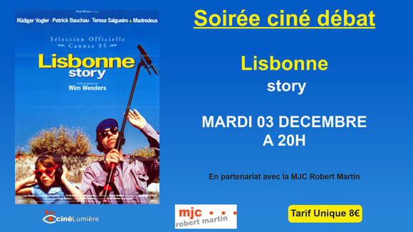 Soirée Lisbonne story mardi 03 décembre à 20h