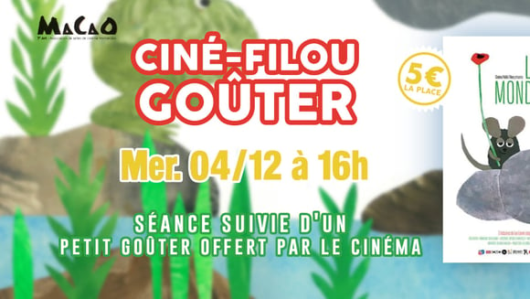 CINÉ-GOÛTER: LE PETIT MONDE DE LÉO