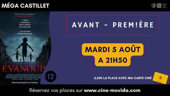 Avant-première Évanouis