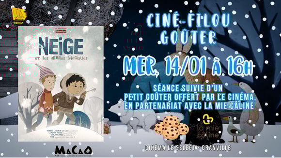 CINÉ-GOÛTER: NEIGE ET LES ARBRES MAGIQUES