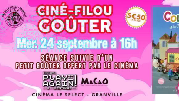 CINÉ-GOÛTER: COLARGOL ET LE CIRQUE PIMOULU
