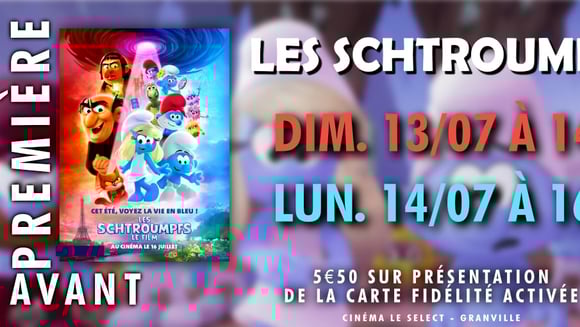 AVANT-PREMIÈRE : LES SCHTROUMPFS LE FILM