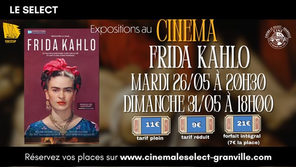 EXPOSITIONS SUR GRAND ÉCRAN : FRIDA KAHLO