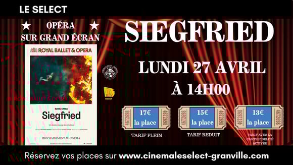 OPÉRA SUR GRAND ÉCRAN: SIEGFRIED