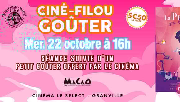 CINÉ-GOÛTER: LA PRINCESSE ET LE ROSSIGNOL