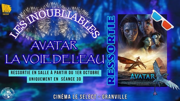 RESSORTIE: AVATAR 2 EN 3D