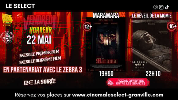 VENDREDI HORREUR: MARAMA ET LE RÉVEIL DE LA MOMIE