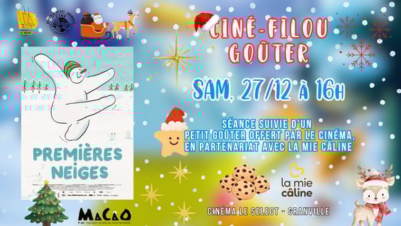 CINÉ-GOÛTER: PREMIÈRES NEIGES