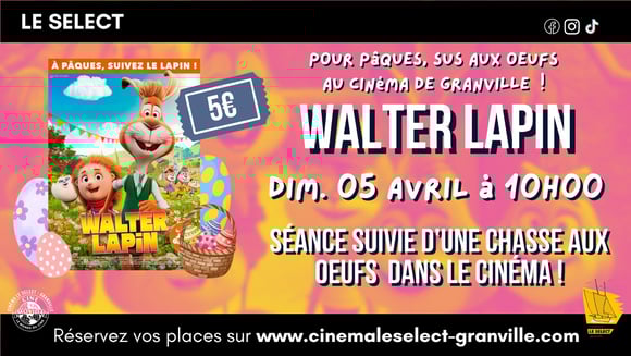 WALTER LAPIN ET CHASSE À L'ŒUF 