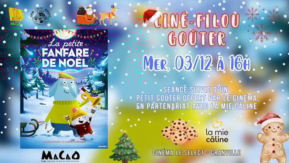 CINÉ-GOÛTER : LA PETITE FANFARE DE NOËL