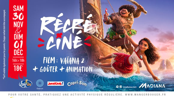 Récré Ciné : Vaiana 2