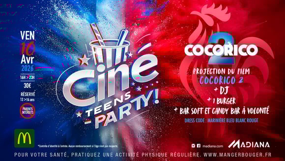 Ciné Teens Party : COCORICO 2