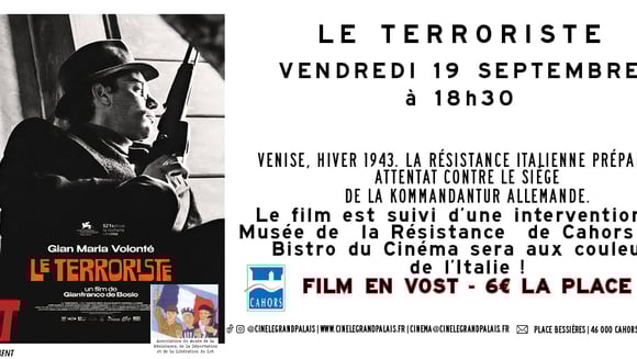 CINÉ DÉBAT AVEC LE FILM LE TERRORISTE